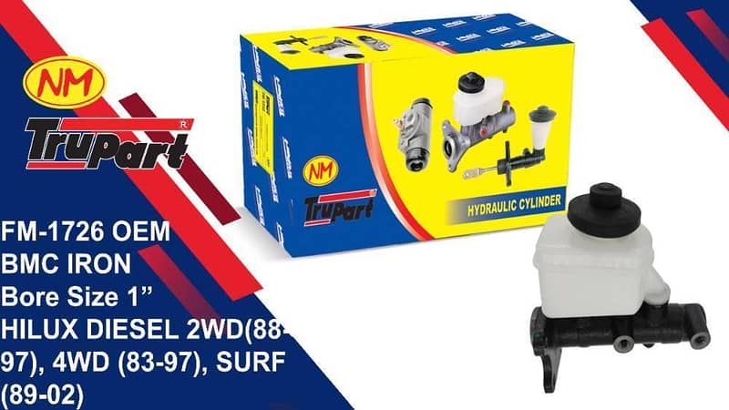 Trupart Clutch Master Cylinder for Toyota Hilux Diesel 2WD - FM-1726/FM-1756