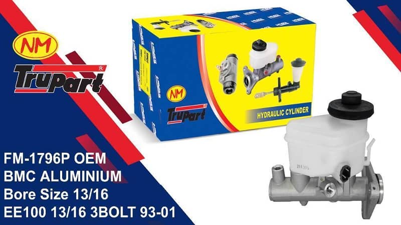 Trupart FM-1796P OEM Brake Master Cylinder for Toyota EE100 13/16 3BO