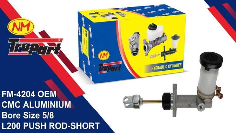 Trupart Clutch Master Cylinder For Mitsubishi L200 Push Rod-S     FM-4204 OEM