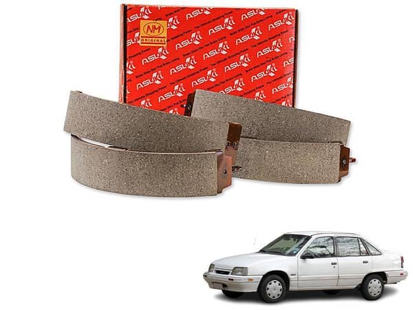 Asuki Rear Brake Shoe 258 for Daewoo Racer (1993-1995)