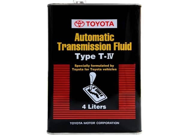 Toyota Genuine ATF T-4 Automatic Transmission Fluid - 4 Liters