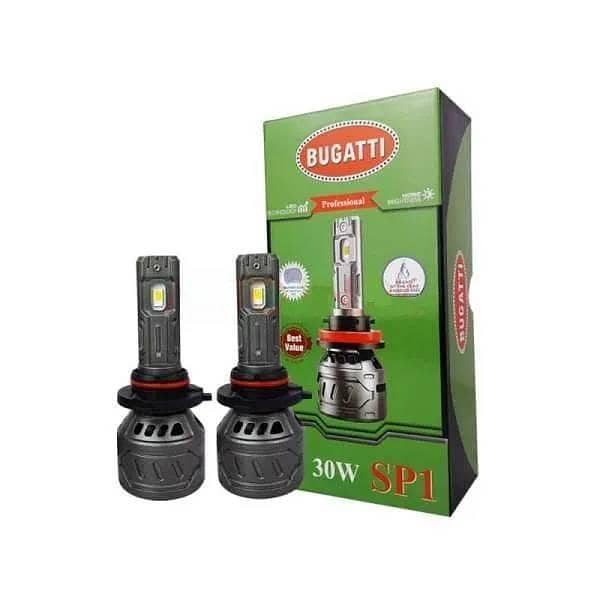 BUGATTI SP1 Car LED Headlight Bulb | 30 WATTS | 6500K|H11