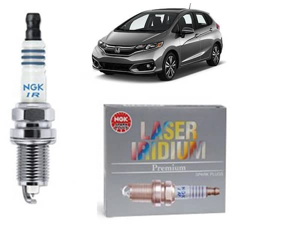 NGK Laser Iridium Spark Plug Set for Honda Fit (2018-2021) - 4 Pieces Model DILZKAR7C11S
