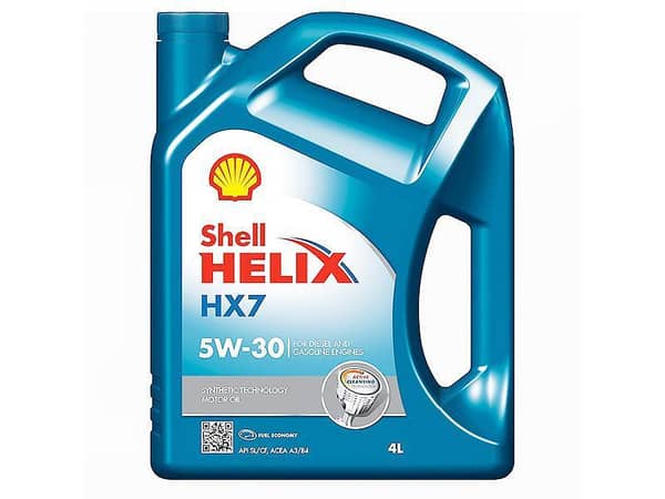 Shell HX7 Engine Oil 5W-30 - 4 Litre