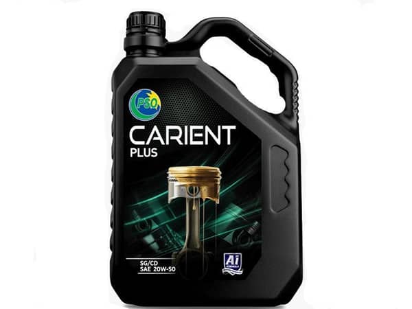 PSO Carient Plus Engine Oil 20W-50 - 4 Liters for Gasoline and Diesel Engines
