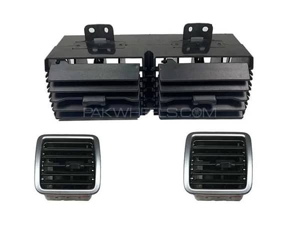 Suzuki Cultus AC Grill Vent Set in Silver for 2000-2016 Models - 3 Pieces