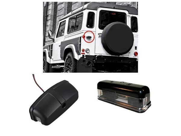 Land Rover Defender Rear Number Plate Light 1pc