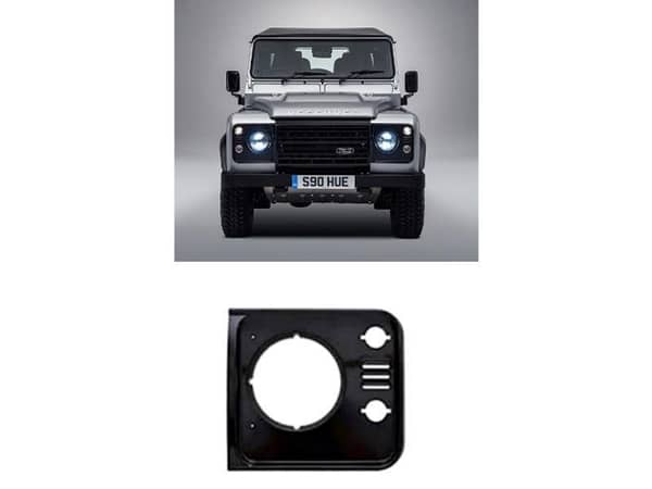 Left Side Headlight Surround Bezel for Land Rover Defender