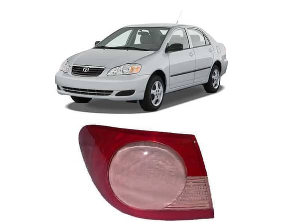 Right Side Back Light Cover for 2006-2008 Toyota Corolla