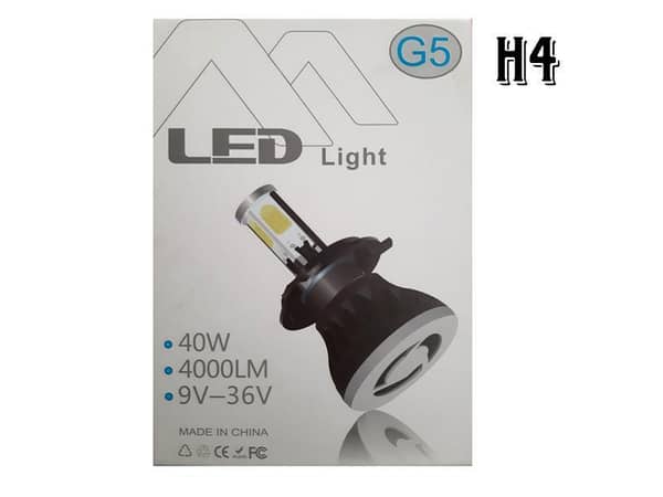 H4 40W G5 LED Headlight Bulbs for Easy Installation
