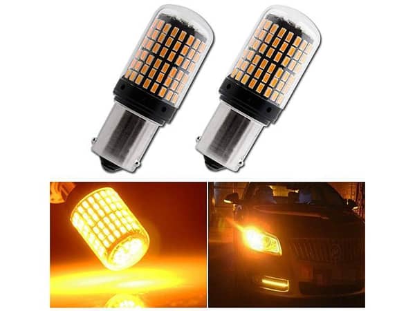 Orange Single Point LED Indicators - 1 Pair