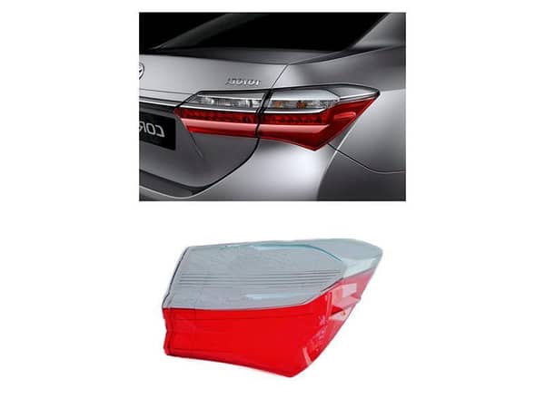 Toyota Corolla 2016-2021 Back Light Glass Lens RH