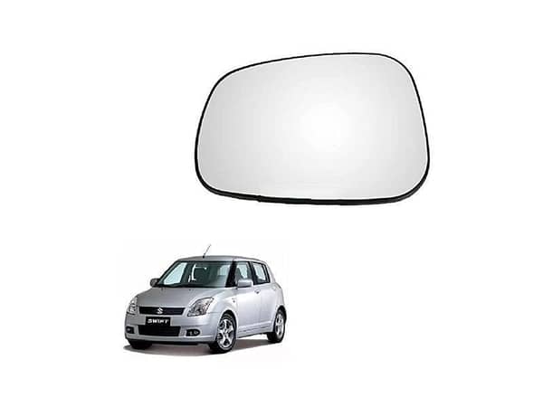 Left Side Reflective Glass for Suzuki Swift 2014-2021 - 1 Piece
