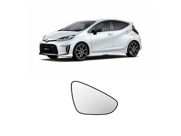 Toyota Aqua Side Mirror Reflective Glass Plate RH
