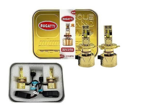 Bugatti RS150 LED Headlight Bulb - 150000 Lumens, 6500K, 1500W, 9005 - 2025 Edition