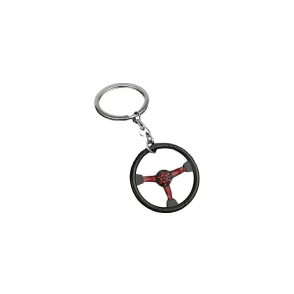 Zingfix Zinc Alloy Keychain in Sporty Steering Wheel Design
