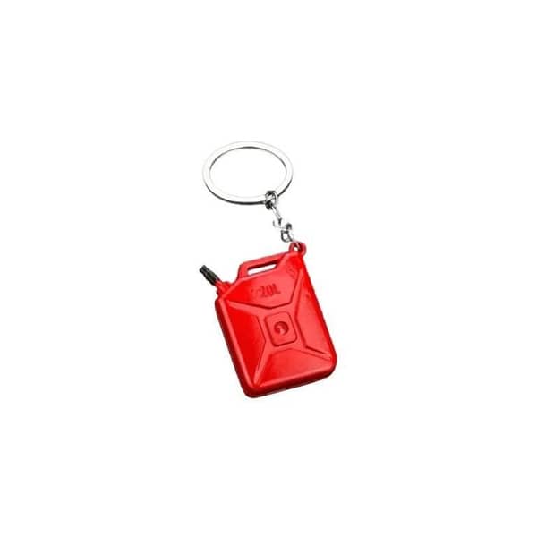 Zingfix Red Gasoline Bucket Keychain