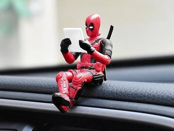 Deadpool Dashboard Ornament for Car Decoration