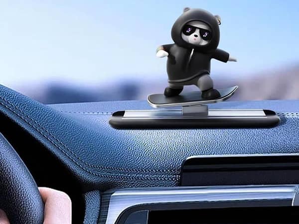 Zingfix Sliding Bear Car Dashboard Decoration