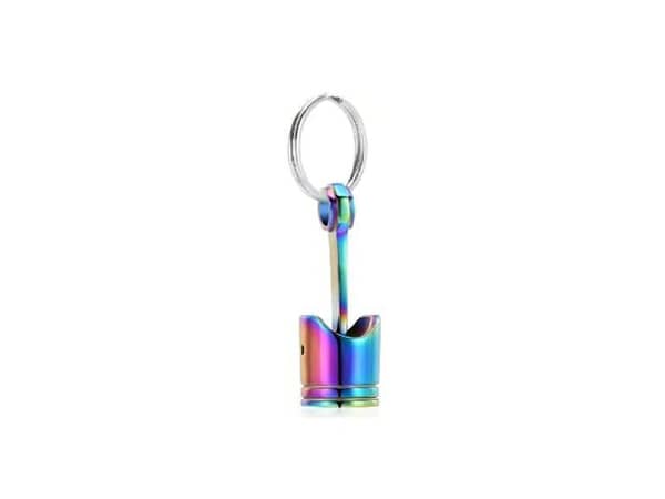 Zingfix Piston Engine Keychain with Unique Automotive Design