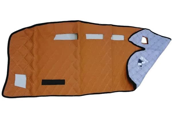 Suzuki Cultus New Model 7D Vinyle Dashboard Mat  Luxury Style | Cross Stiched | Mustered Color