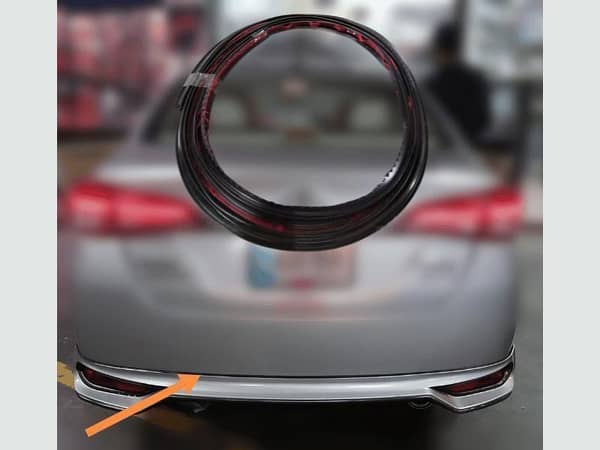 Car Body Kit Special Molding (Gola) with 3M Tape and Cut Design for Easy Installation Black 1 Pc