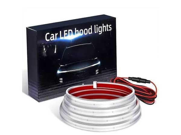 Universal White LED Hood Light for Cars