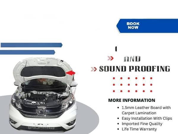 Honda BR-V Bonnet Insulator for Effective Heat and Sound Management