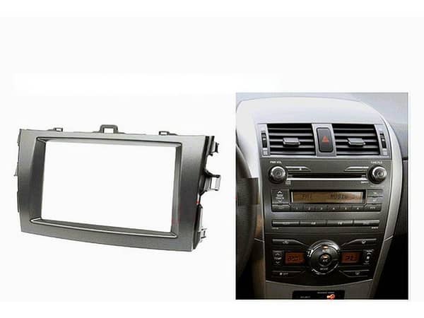 Toyota Corolla 2009-2014 DVD Player Ring Fitting Genuine Kabli | CD Player Ring Fitting | - 1PC