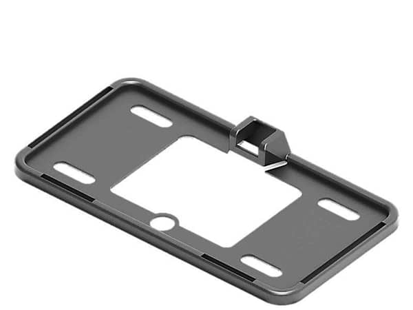 Universal Number Plate Frame Featuring Optional Camera