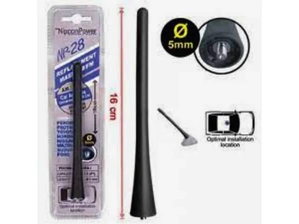 Universal Nippon Power NP-28 Replacement Car Radio Antenna 16cm