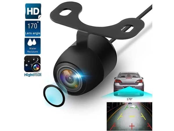 HD Night Vision Car Rear View Camera 170 Wide Angle Reverse Parking Camera Waterproof CCD LED Auto