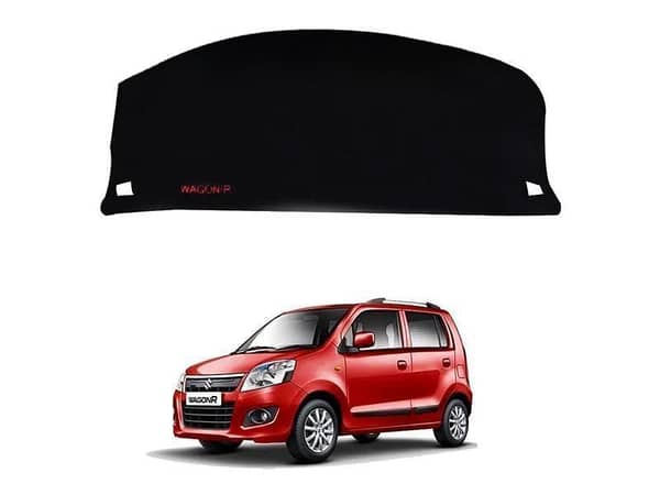 Dashboard Carpet Mat for Suzuki WagonR - Black Dashboard Cover