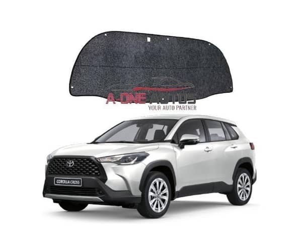 Toyota Cross Bonnet Insulator for Enhanced Heat and Noise Reduction with Clip Installation