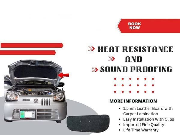 Suzuki Alto Bonnet Insulator | Heat Resistant and Soundproofing Solution
