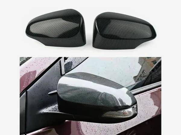 Toyota Yaris OEM Side Mirror Covers in Carbon Design - 1Pair