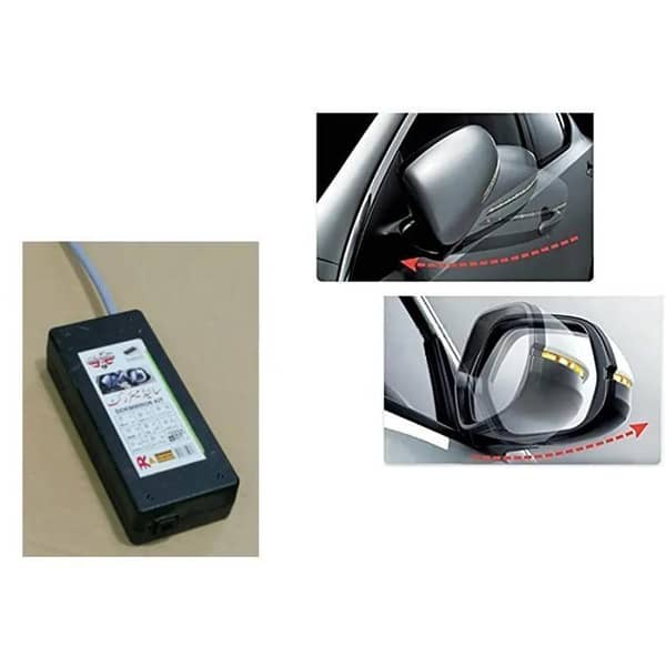 Universal Side Mirror Auto Folding Kit Work with Car Remote ON/OFF