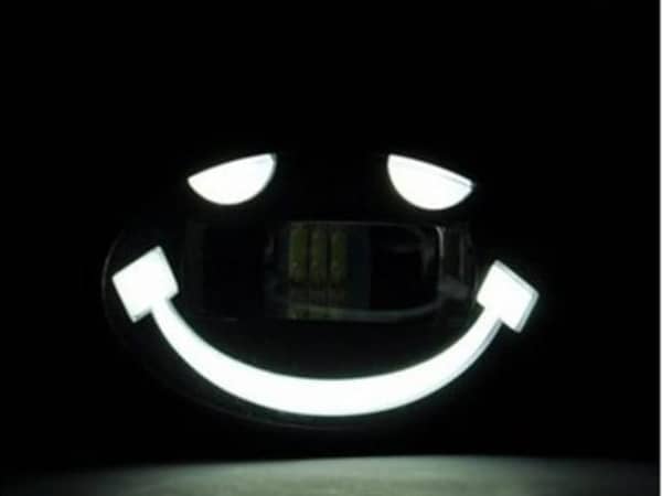 Honda Smily Face Fog Light with Smoke Projector LED Light Imported - 1Pair