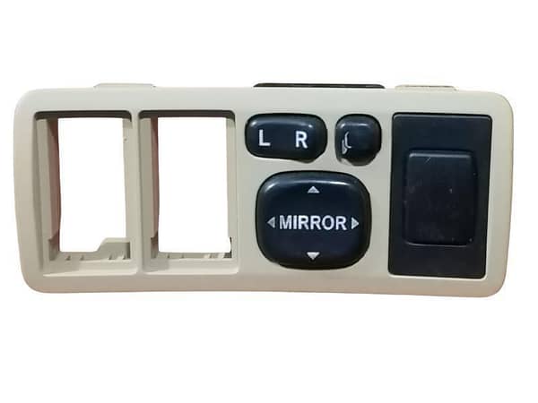 Toyota Corolla 2002-2008 Side Mirror Switch Plate with Auto Retract Switch - 1Pair Kabli
