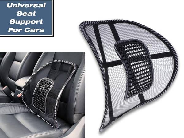 Universal Seat Support For Cars and Chairs | Universal Back Support Mesh For Cars