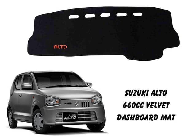 Non-Slip Dashboard Mat Pad Cover for Suzuki Alto 660CC (2019/20-2025)