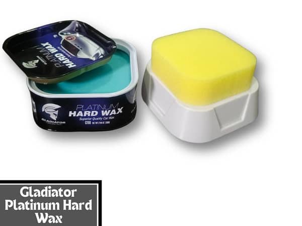 Gladiator GT60 Platinum Hard Wax (200g) - Car Wax Polish for a Gleaming Finish