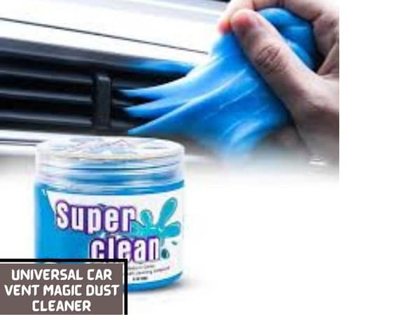 Car Air Vent Magic Dust Cleaner | Gel Household Auto Laptop Keyboard Cleaning Gel | Office Gap Wash