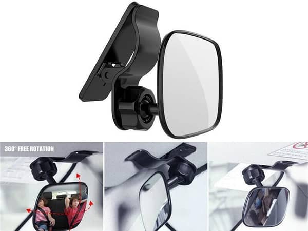 Back Seat Baby Car Mirror for Infant Care - Car Safety View Mirror for Children Facing Rearward