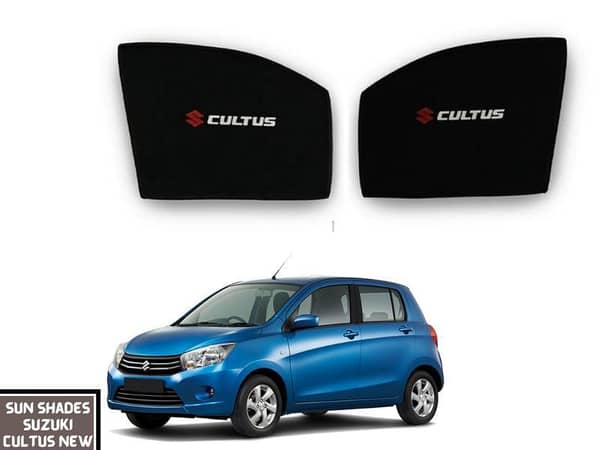 Suzuki Cultus New Window Shades - Black Sun Shades Set of 4 for Enhanced Privacy and Comfort