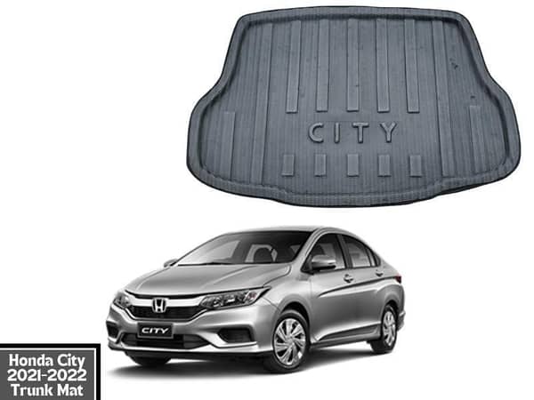 Honda City 2021-2022 Trunk Mat in Foam Material | Durable Trunk Tray for Honda City