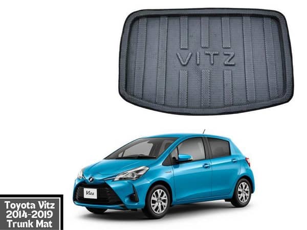 Toyota Vitz Trunk Mat (2014-2019) - Foam Material Trunk Tray