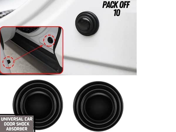 10-Pack Door Shock Absorber Pads by Premium Quality | Bumper Pads for Sound Insulation and Shock Absorption