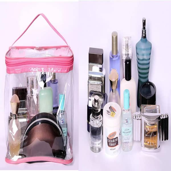 Waterproof Portable Makeup Organizer Bag by New Cosmetic
