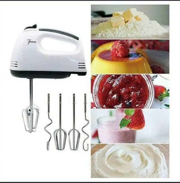 Electric Food Mixer Handheld Egg Beater Blender